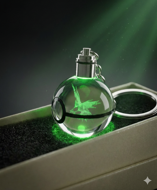 “Llavero Pokémon Zapdos cristal 3D LED Perú”