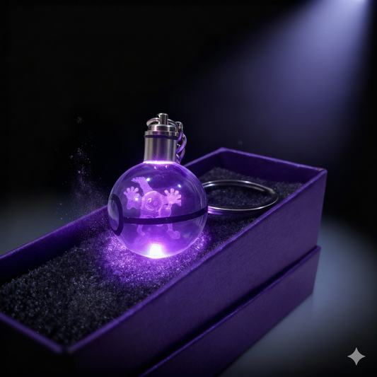 “Llavero Pokémon Mr.Mime cristal 3D LED Perú”