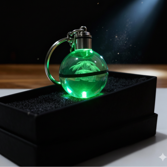 “Llavero Pokémon Venasaur cristal 3D LED Perú”