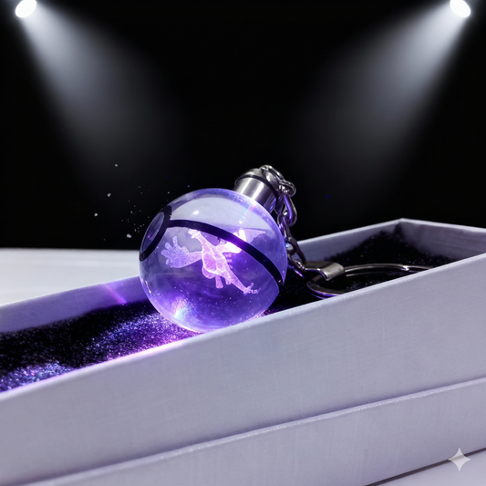 “Llavero Pokémon Lugia cristal 3D LED Perú”