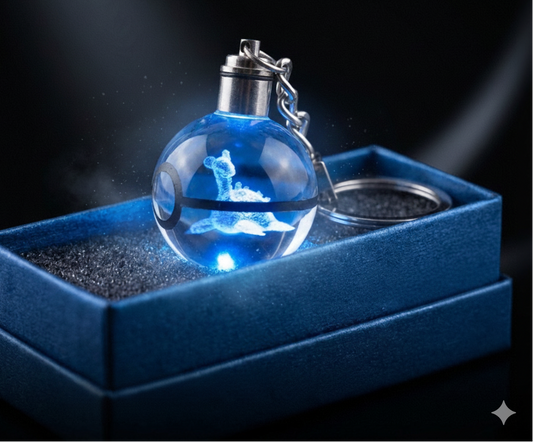 “Llavero Pokémon Lapras cristal 3D LED Perú”