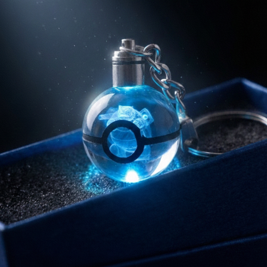 “Llavero Pokémon Blastoise cristal 3D LED Perú”
