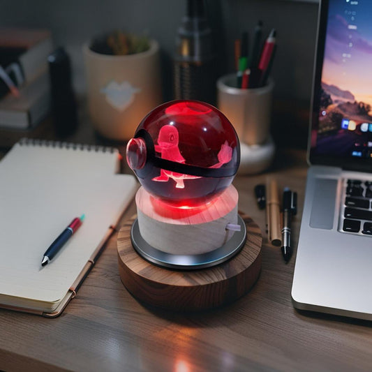 “Lampara 3D Pokémon Charmander"- Regalos Premium Peru