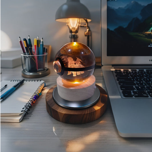 “Lampara Pokémon Giratina cristal 3D LED-Regalo premium Perú”