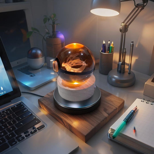 “Lampara Pokémon Giratina form Origin cristal 3D LED-Regalo Premium Perú”