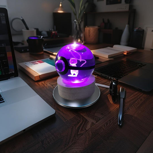 Lampara 3D Pokemon Mew- Regalos Premium Perú