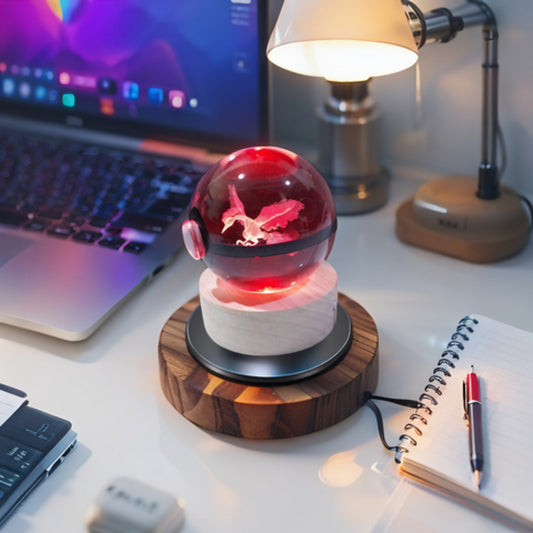 “Lampara Pokémon Moltres cristal 3D LED Perú”