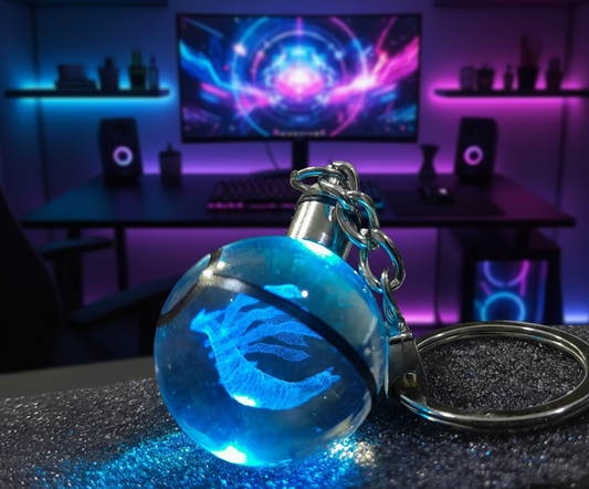 “Llavero Pokémon Giratina form Origin cristal 3D LED Perú”