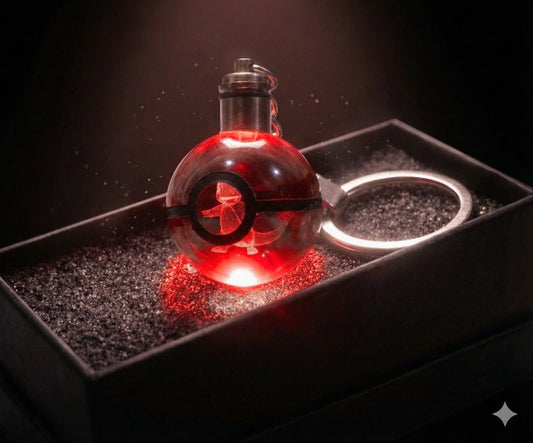 “Llavero Pokémon Charmander cristal 3D LED Perú”