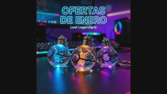 Pack Evolución Pikachu: Llaveros Pokémon 3D Cristal LED (Pichu, Pikachu, Raichu)